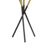 Azy Table Lamp | Frosted White Shade | Tripod Base | Black Gold | 30’’ BM336400
