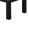 Tex 3pc Coffee and Side End Table Set | Brown Top | Black Wood Legs BM336414