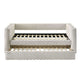 Sely Daybed w Pull Out Trundle | Faux Marble Top | Beige Upholstery BM336451