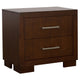 Bela 6 Piece Wall Panel Queen Bedroom Set | LED Underlight Dark Brown