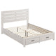 Sili 5pc Queen Storage Bedroom Set | Coastal White and Bronze