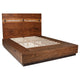 Zeko 5pc Queen Bedroom Set with Storage | Live Edge Smoky Walnut Brown