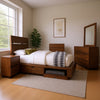Zeko 5pc Queen Bedroom Set with Storage | Live Edge Smoky Walnut Brown