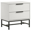 Noro 5pc Queen Bedroom Set | Modern White | Dresser Chest Mirror