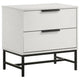 Noro 5pc Queen Bedroom Set | Modern White | Dresser Chest Mirror