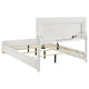 Dex 5pc Queen Bedroom Set with Modern LED Headboard | Mirror | White