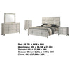 Ory 5pc Queen Bedroom Set | Touch LED | Diamond Star White Wood