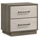 Fene 5pc Queen Bedroom Set | Gray | Brown | Headboard Bookcase
