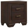 Bello 5pc Queen Size Bedroom Set | Underbed Drawers | Dark Cocoa Brown