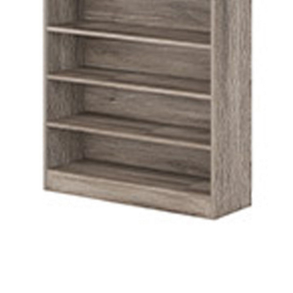 Freestanding Shoe Rack | 9 Tier White Display Shelves | Rustic Gray BM336964