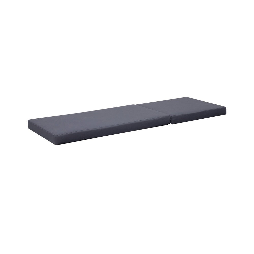 Brody Outdoor Cushion for Chaise Lounger | Dark Gray | Foam | 76"