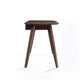 Raven Study Table with 1 Drawer | Splayed Legs | Walnut Brown 53’’ BM337003