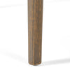Ambre Patio Dining Table | Round Slatted Oak Brown Acacia Wood 47"