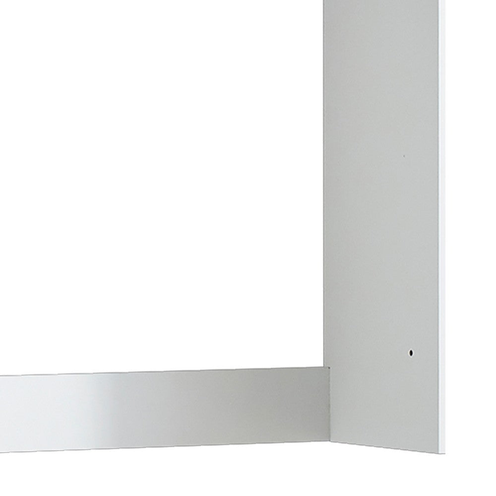 Vedz Wall Mount Walk in Closet | 1 Shelf | Hanging Rod | White