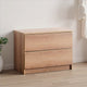 Vedz Dresser Unit with 2 Drawers | Modern Oak Brown Melamine Finish