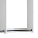 Vedz Wall Mounted Closet Set | 6 Hanging Rods | White Melamine