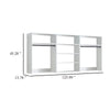 Vedz Walk in Closet w 2 Drawers | 6 Shelves | 2 Hanging Rods | White
