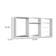 Vedz Walk in Closet w 2 Drawers | 5 Shelves | 3 Hanging Rods | White
