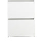 Ely Slim Closet Cabinet | 3 Drawers | 71’’ | White Melamine and Wood BM337102