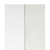Ely Dual Closet Cabinet w Mirror | 4 Drawers | 71’’ | White Melamine BM337104