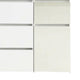 Ely Closet Cabinet Set | Mirrored Front | 7 Drawers | 71’’ | White Wood BM337105