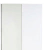 Ely Closet Cabinet Set | Center Mirror Front | 7 Drawers | 71’’ | White BM337106