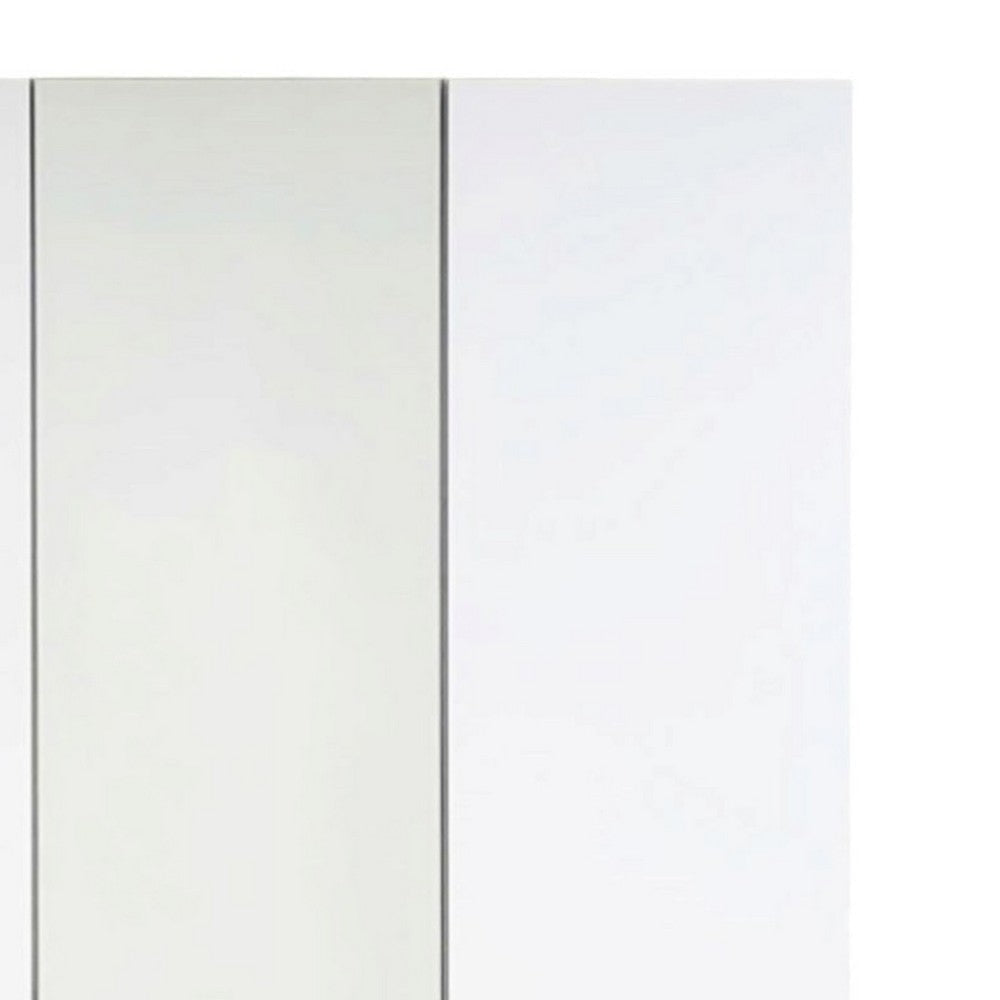 Ely Closet Cabinet Set | Center Mirror Front | 7 Drawers | 71’’ | White BM337106