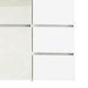 Ely Closet Cabinet Set | Center Mirror Front | 7 Drawers | 71’’ | White BM337106