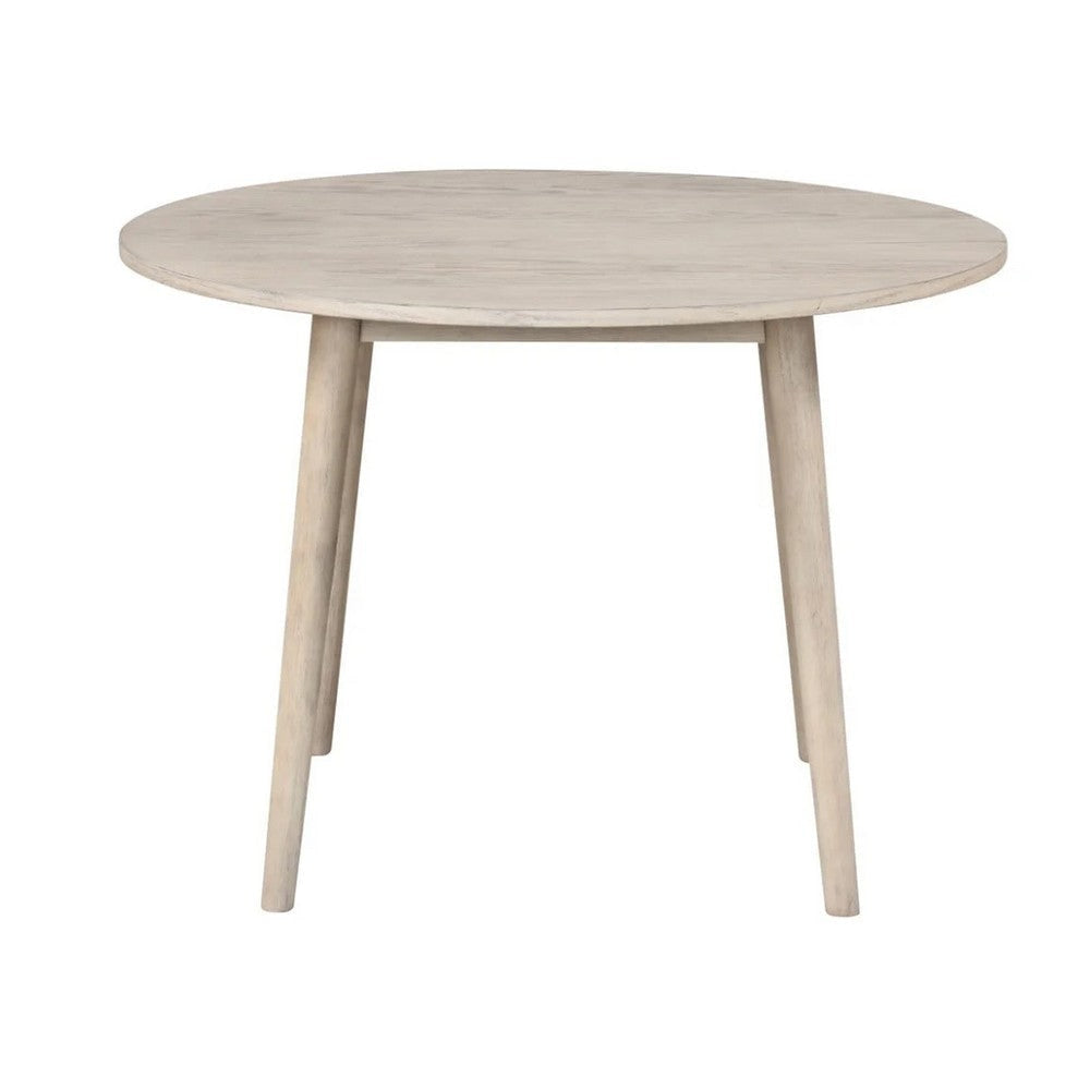 Yely 5pc Dining Table & 4 Windsor Chairs Set | Natural Oak Brown BM337251