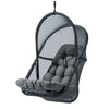 Bery Outdoor Swing Chair w Foldable St& | Dark Gray Cushion