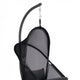 Cery Outdoor Egg Swing Chair | Foldable St& | Coastal Black Cushion
