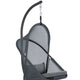 Cery Outdoor Egg Swing Chair | Foldable St& | Dark Gray Cushion