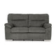 Yido Gliding Loveseat | 72’’ | Soft Mineral Gray Polyester Pillowtop BM337272