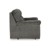 Yido Gliding Loveseat | 72’’ | Soft Mineral Gray Polyester Pillowtop BM337272