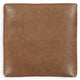 Accent Ottoman | 42’’ Square | Caramel Brown Faux Leather | Non Skid BM337274