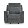 Jinu Power Recliner Chair | Gray Polyester and Soft Micro Chenille BM337278
