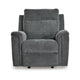 Jinu Power Recliner Chair | Gray Polyester and Soft Micro Chenille BM337278