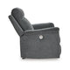 Jinu Power Recliner Chair | Gray Polyester and Soft Micro Chenille BM337278