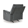 Jinu Power Recliner Chair | Gray Polyester and Soft Micro Chenille BM337278