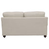 Liya 2pc Sofa & Loveseat Set | 7 Blue Pillows | Light Gray BM337775