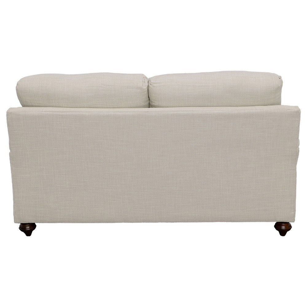 Liya 2pc Sofa & Loveseat Set | 7 Blue Pillows | Light Gray BM337775