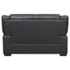 Araba 2 Piece Sofa & Loveseat Set | Gray | Faux Leather BM337817