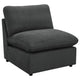 Biny Modular Power Reclining Sofa | 2 Pillows | Dark Gray | 124’’ BM337825