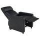 Heena Home Theater Set with 3 Manual Recliners | Black Faux Leather BM337864