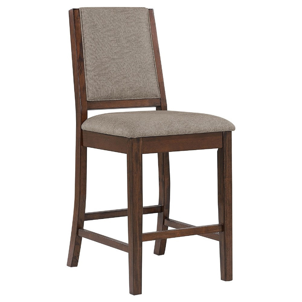 Patter 5 Piece Counter Height Dining Set | 4 Chairs | Mango Oak BM337898