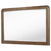 Rie Dresser Mirror | Walnut Brown Wood | Rounded Open Corners | 32’’ BM337937