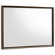 Genu Dresser Mirror | Warm Brown Wood Frame | Beveled Glass | 34’’ BM337938