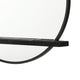 Fij Oval Dresser Mirror | Black Wood Frame | Felt-lined Tray | 38’’ BM337940