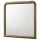 Deon Dresser Mirror | Brown Wood | Round Frame with Curved Top | 37’’ BM337942