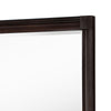 Meon Dresser Mirror | Dark Oak Brown Wood Frame | Rectangular 32’’ BM337944